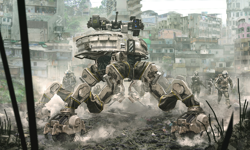 Illustration for article titled Start The Week With Some Sweet Sci-Fi Art